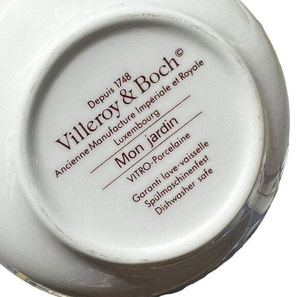 Villeroy & Boch Mon Jardin Depuis 1748 Sugar Bowl with Lid Replacement - Picture 2 of 3